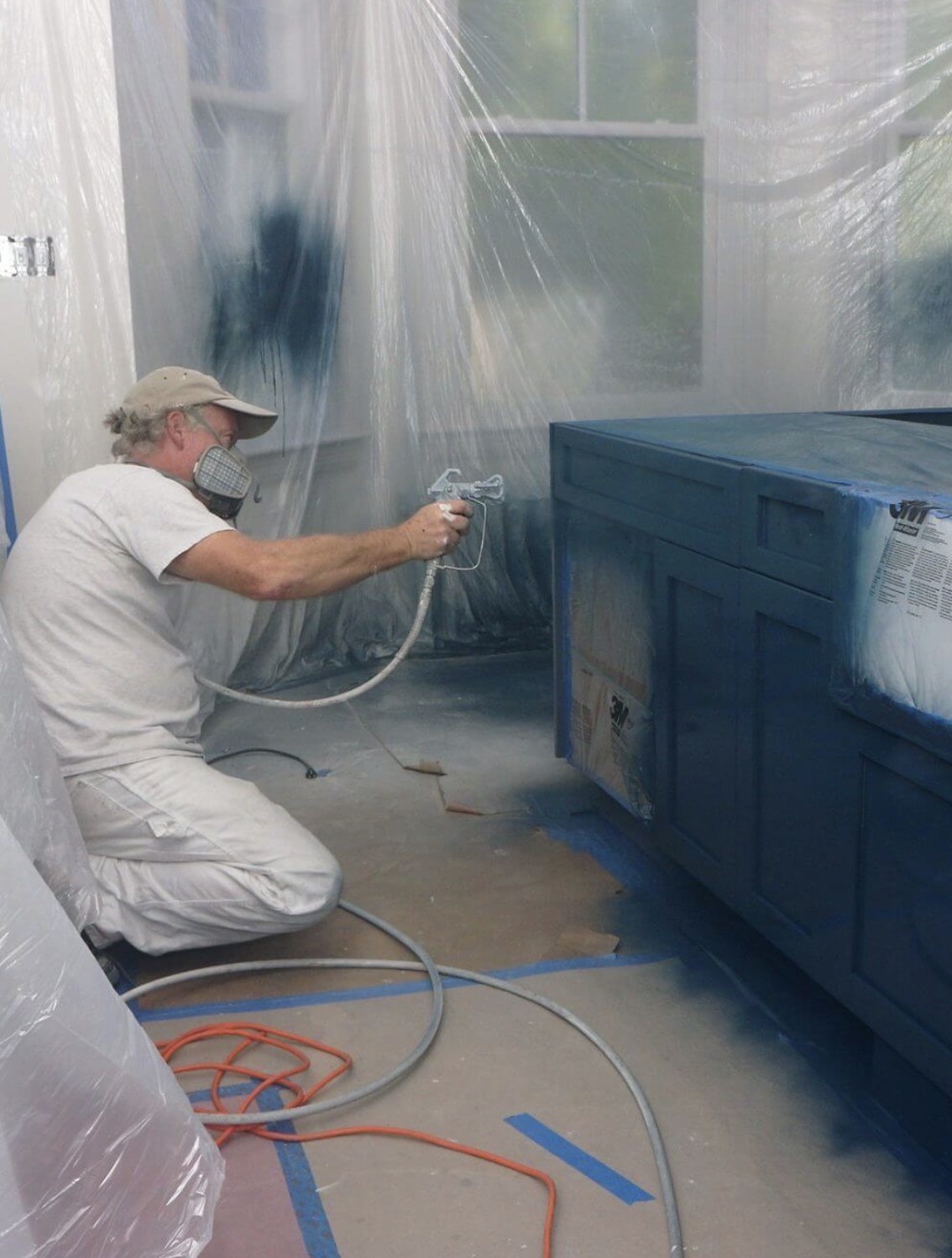 Cabinet painting service